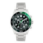 AT3J39X1 Midnight Black Dial with Black+Green Bezel Chronograph