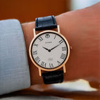 Titan Quartz Analog Watch for Men White Dial with Leather Strap