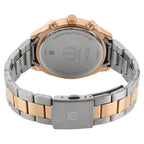 Titan Workwear Quartz Multifunction Watch for Men Black Dial with Stainless Steel Strap