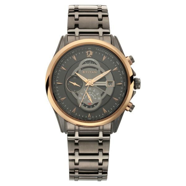 Maritime from Titan - Chronograph Watch with Lateen Sail Inspired Indices