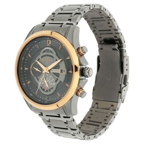 Maritime from Titan - Chronograph Watch with Lateen Sail Inspired Indices