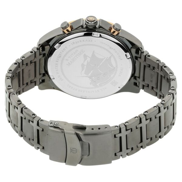 Maritime from Titan - Chronograph Watch with Lateen Sail Inspired Indices