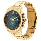 Titan Regalia Premium Quartz Chronograph Green Dial Watch for Men with Stainless Steel Strap