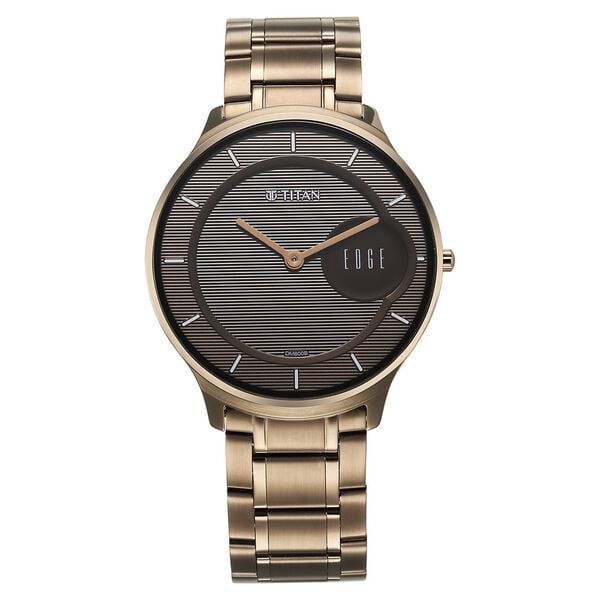 Titan Dark Brown Dial Analog Watch for Men