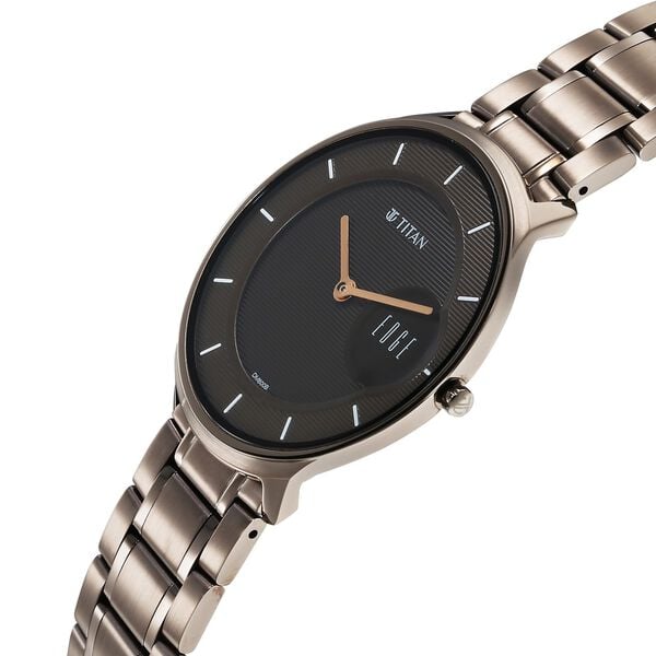 Titan Dark Brown Dial Analog Watch for Men
