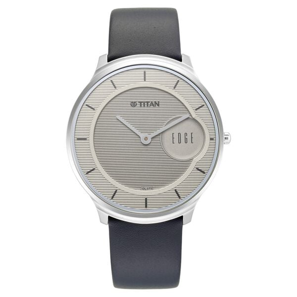 Edge by Titan - Slim Grey Dial Analog Watch for Men