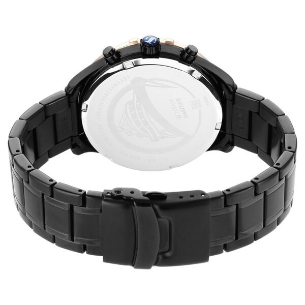 Titan Maritime Watch with Anthracite Dial Quartz Multifunction Function for Men