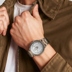 Titan Grey Dial Quartz Multifunction Watch for Men