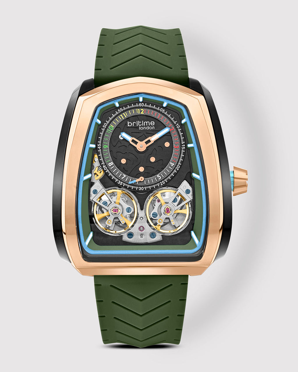 Aventus Green With Rose Gold