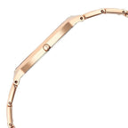 Titan Edge Metal Ladies Allure Quartz Analog Mother of Pearl Dial Watch for Women with Rose Gold Stainless Steel Strap