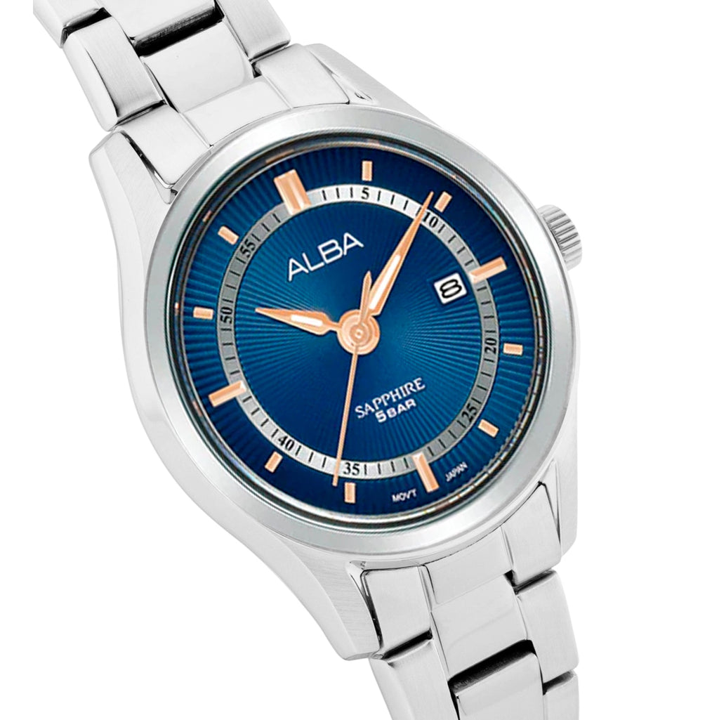AS9R17X1 Asterix Blue Dial Watch