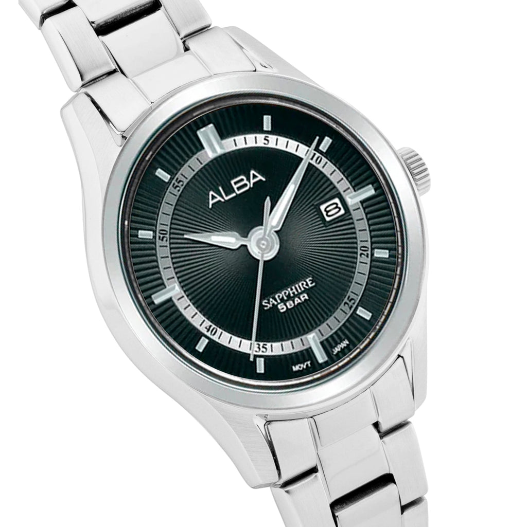 AS9R19X1 Asterix Black Dial with Metal Strap