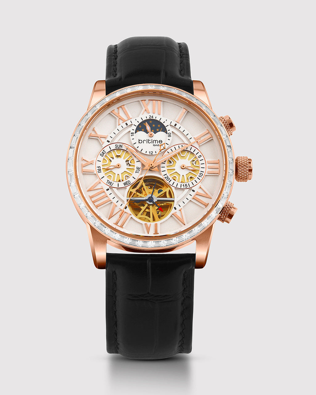 Orbit Ivory with Rose Gold
