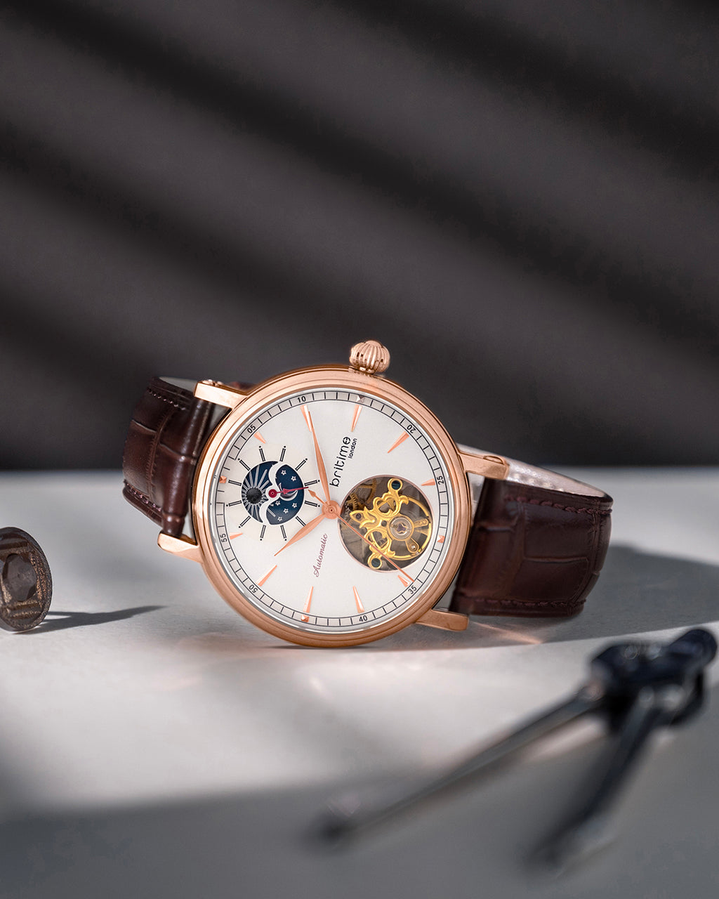 Jupiter Ivory with Rose Gold
