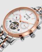 Celestial White with Rose Gold