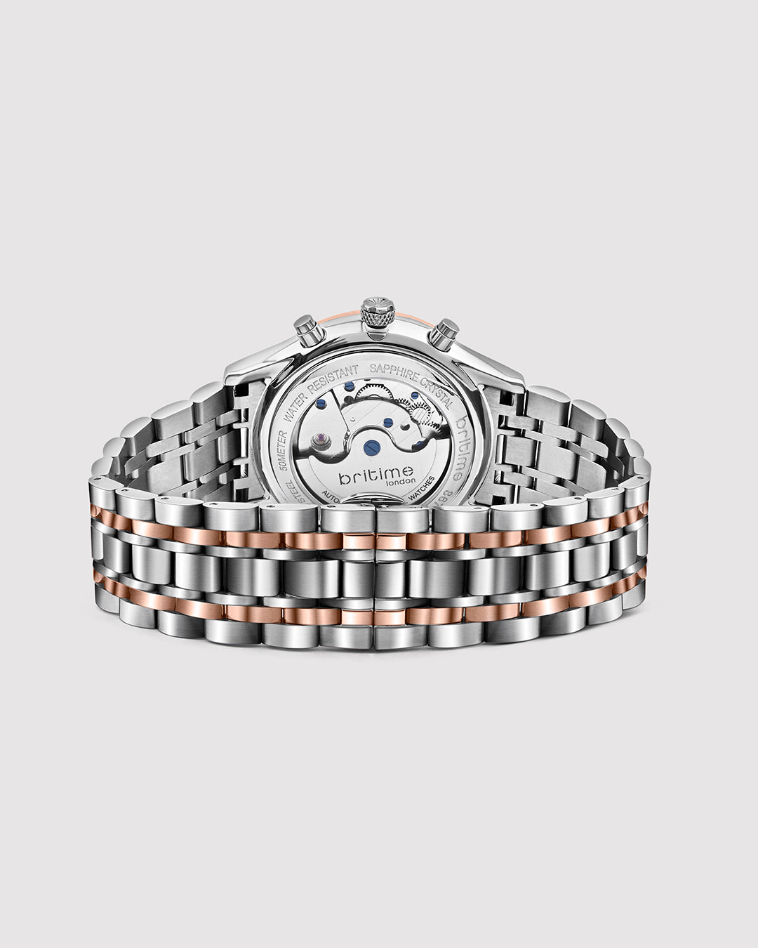 Celestial White with Rose Gold