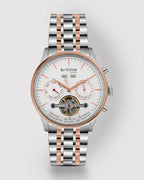 Celestial White with Rose Gold