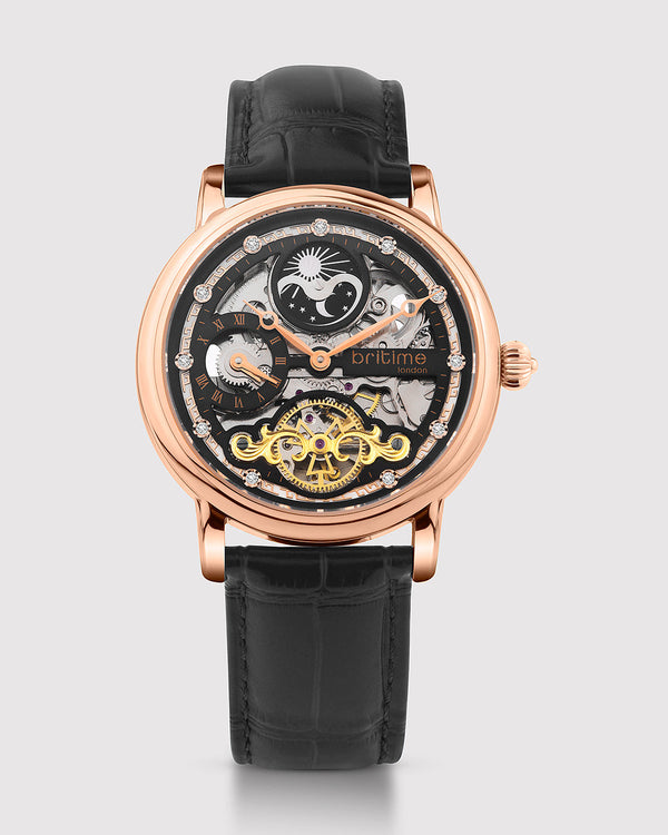 Crist Black with Rose Gold