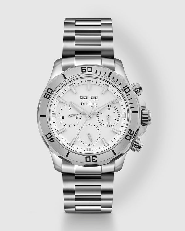 Equinox White with Silver