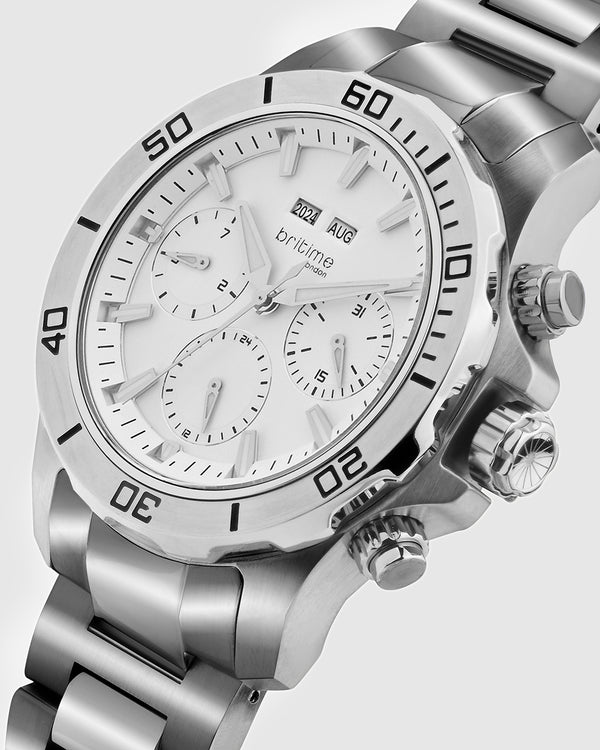 Equinox White with Silver