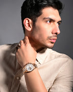 Windsor Brown With Silver