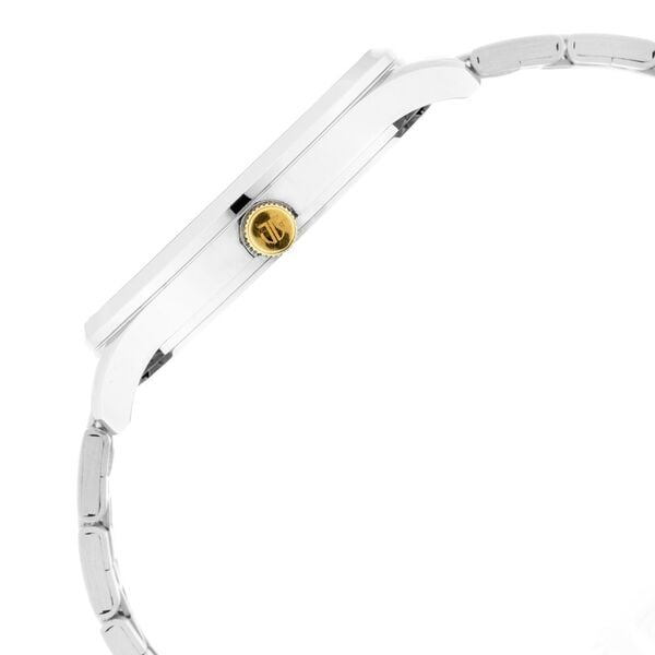 Titan Regalia Opulent White Dial Analog Watch for Men with Day and Date Function