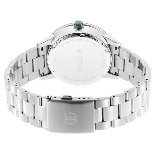 Titan Green Dial Multifunction Watch for Men
