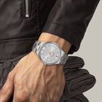 Titan Classique Slimline Silver Dial Analog with Date Watch for Men