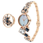 Cocktails from Raga by Titan - Mother of Pearl Dial Analog Watch for Women