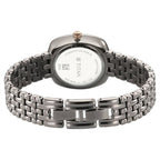 Titan Aura Quartz Analog Titanium Mother of Pearl Dial Watch for Women with Titanium Stainless Steel Strap