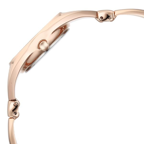 Titan Raga Memoirs Quartz Analog Rose Gold Dial Watch for Women with Metal Strap