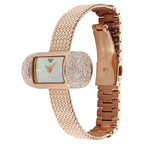 Titan Raga Memoirs Quartz Analog Mother of Pearl Dial Watch for Women with Metal Strap