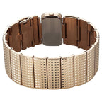 Titan Raga Cocktails Quartz Analog Rose Gold Dial Stainless Steel Strap Watch for Women