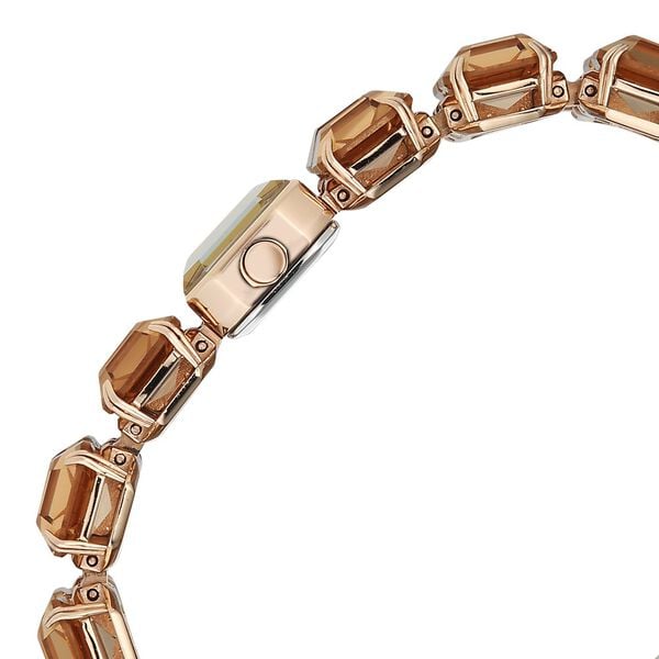 Titan Raga Cocktails Quartz Analog Brown Dial Metal Strap Watch for Women