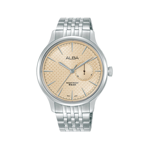 A5B009X1 Ivory Dial Stainless Steel Watch