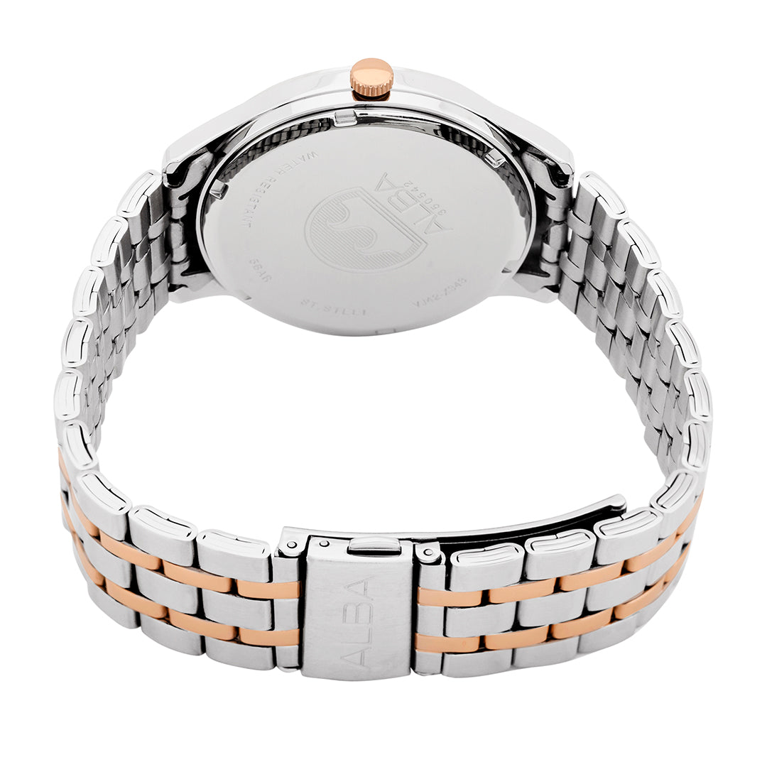 AH7BR6X1 Marble White Ladies Watch
