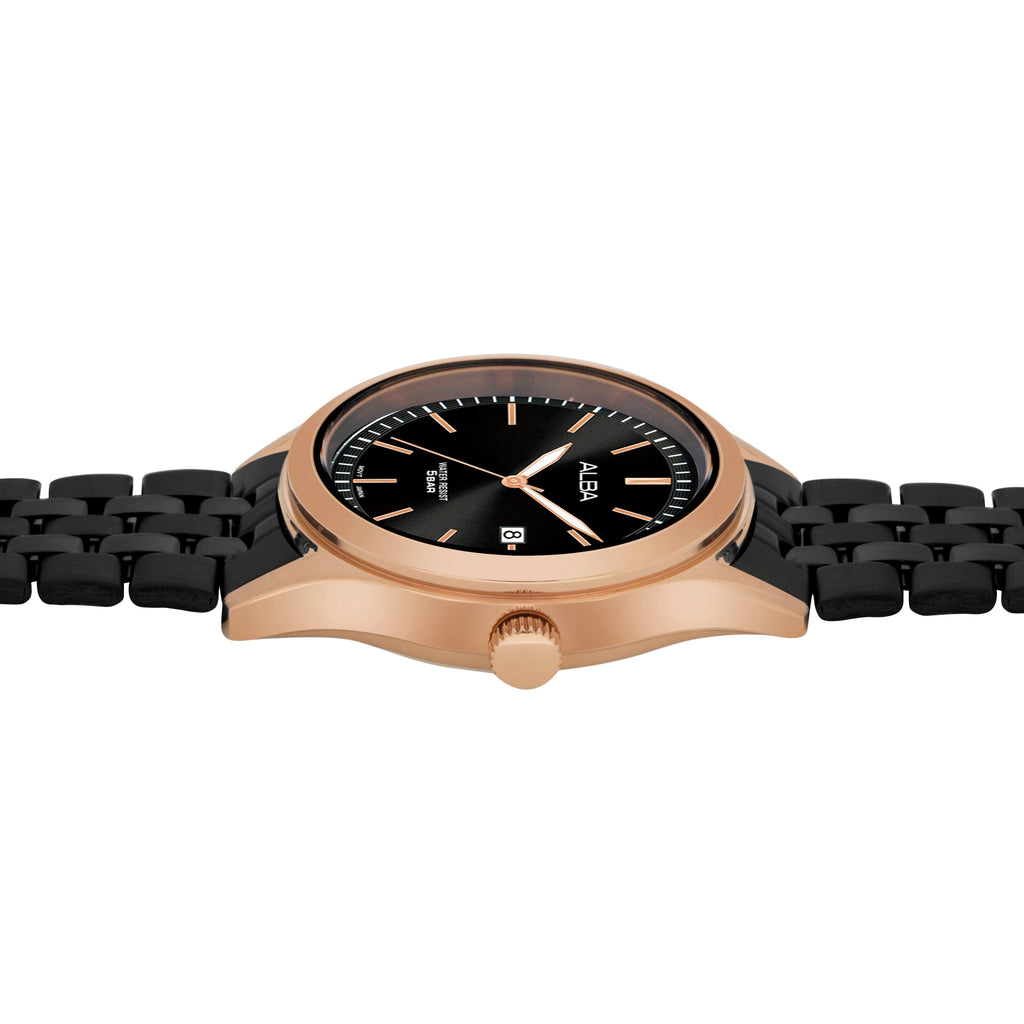 AH7CE2X1 Onyx Black Ladies Watch