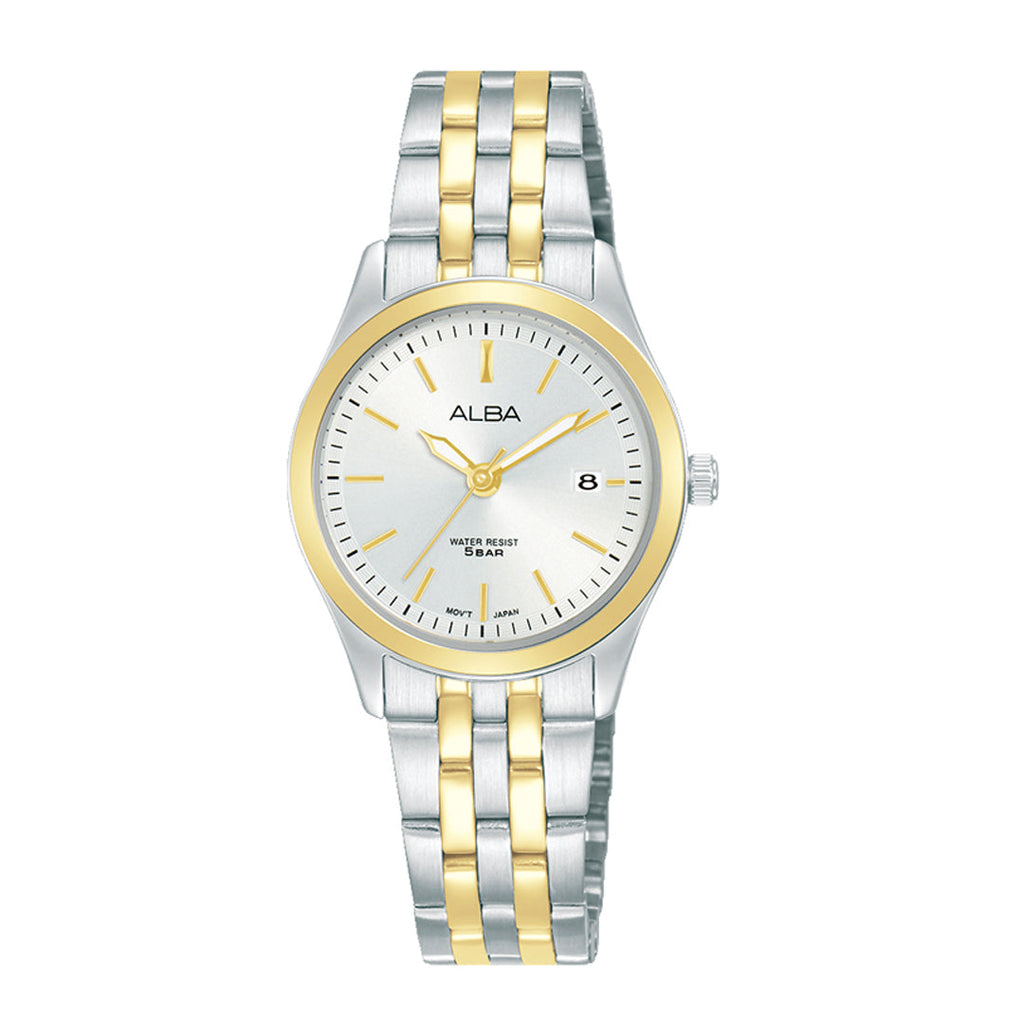 AH7CF0X1 White Radiance Ladies Watch