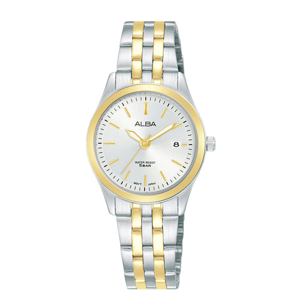 AH7CF0X1 White Radiance Ladies Watch