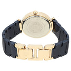 Anne Klein Quartz Analog Blue Dial Ceramic Strap Watch for Women