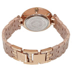 Anne Klein Quartz Analog Mother of Pearl Dial Ceramic Strap Watch for Women