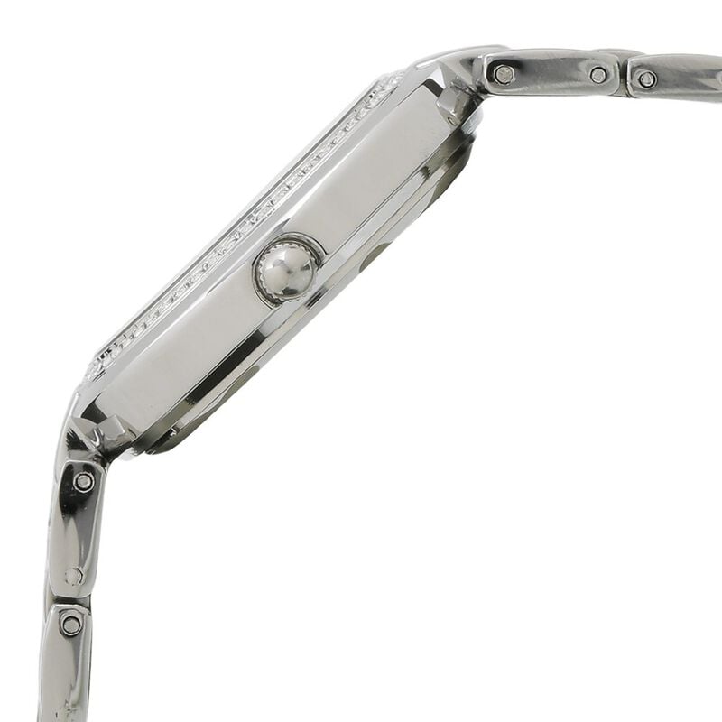 Anne Klein Quartz Analog Mother of Pearl Dial Metal Strap Watch for Women