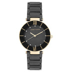 Anne Klein Quartz Analog Black Dial Ceramic Strap Watch for Women