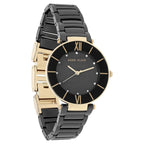 Anne Klein Quartz Analog Black Dial Ceramic Strap Watch for Women
