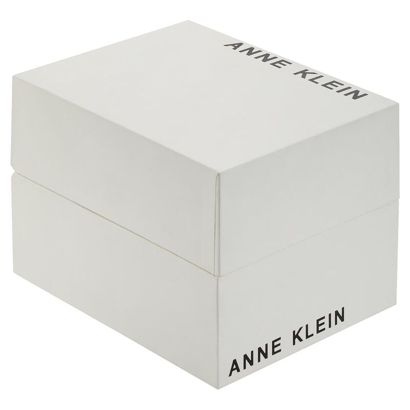 Anne Klein Quartz Analog Brown Dial Ceramic Strap Watch for Women