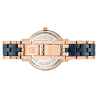 Anne Klein Quartz Analog Blue Dial Ceramic Strap Watch For Women