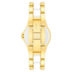 Anne Klein Quartz Analog Mother of Pearl Dial Multicoloured Metal Strap Watch For Women