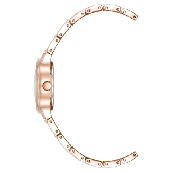 Anne Klein Quartz Analog Mother Of Pearl Dial Metal Strap Watch For Women