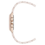 Anne Klein Quartz Analog Mother Of Pearl Dial Ceramic Strap Watch For Women
