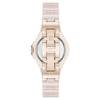 Anne Klein Quartz Analog Mother Of Pearl Dial Ceramic Strap Watch For Women